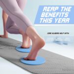 Train Core Sliders Core Sliding Discs, Twin Sided Exercise Sliders f... - Image 3