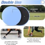 Train Core Sliders Core Sliding Discs, Twin Sided Exercise Sliders f... - Image 4