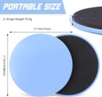 Train Core Sliders Core Sliding Discs, Twin Sided Exercise Sliders f... - Image 7