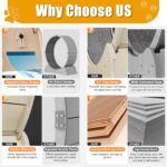 Massive Cat Train Wheel 40 inch - Pure Stable Wooden Cat Wheel Exerci... - Image 4