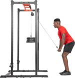 Sunny Well being & Health Energy Cage Squat Rack Improve Attachments, Dip ... - Image 4