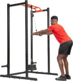 Sunny Well being & Health Energy Cage Squat Rack Improve Attachments, Dip ... - Image 5