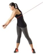 THERABAND Resistance Tubes, Begginer Set, Yellow, Crimson, and Inexperienced, 5 ft... - Image 4