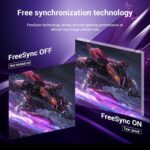 27 inch Curved Gaming Monitor 100Hz (1920x1080P) VA Panel 1800R, Constructed... - Image 5