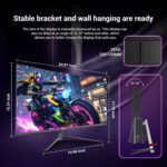 27 inch Curved Gaming Monitor 100Hz (1920x1080P) VA Panel 1800R, Constructed... - Image 7