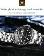 OLEVS Mens Watches, Silver Costume Gold Traditional Luxurious Large Giant Face Wa... - Image 4