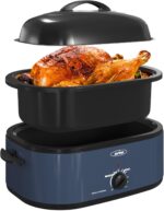 Sunvivi Roaster Oven, Electrical Roaster Oven with Self-Basting Lid, 24l... - Image 2