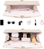 Larcenciel Clutch Purse for Girls, Stylish Vegan Leather-based Envelope Eveni... - Image 5