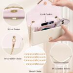 Larcenciel Clutch Purse for Girls, Stylish Vegan Leather-based Envelope Eveni... - Image 6