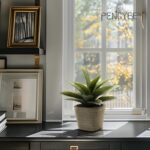 2 Pack Small Pretend Vegetation, 11.42 Inch Synthetic Agave Vegetation in Pots, ... - Image 6