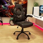 Workplace Gaming Chair with Flip-up Armrests, Ergonomic Laptop Sport Cha... - Image 9