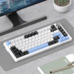 MageGee 75% Mechanical Gaming Keyboard, Compact Blue Backlit Wired Gam... - Image 5
