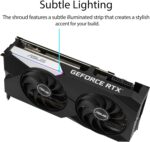 ASUS Twin NVIDIA GeForce RTX 3070 V2 OC Version Gaming Graphics Card (... - Image 6