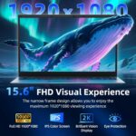 Naclud 15.6 Inch Laptop computer Laptop, Home windows 11 Laptops with 16GB RAM 102... - Image 5