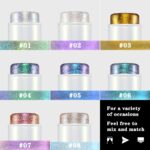 Multichrome Eyeshadow Stick,8 Colours Contour Highlighter Stick Make-up ... - Image 3