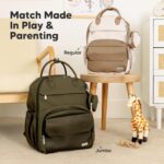 Diaper Bag Backpack - Multifunctional Journey Diaper Again Packs,Materni... - Image 7