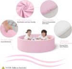 Ball Pit for Toddlers, 35.4"x 11.8" Foam Ball Pits, Indoor Tender Spherical ... - Image 3