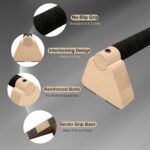 2 PCS Picket Parallettes Bars, Wooden Push Up Bars Calisthenics Equipmen... - Image 4