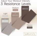 Material Resistance Bands Set of three for Legs, Glutes, Arms, Booty Bands f... - Image 3