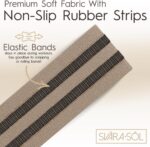 Material Resistance Bands Set of three for Legs, Glutes, Arms, Booty Bands f... - Image 5