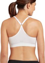 Jockey Girls's Activewear Mid Influence Molded Cup Seamless Sports activities Bra, W... - Image 3