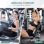 Rowing Machine Seat Cushion for Idea 2 Rower – Reminiscence Foam Pad with... - Image 7