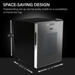 Whynter WC-201TD/WC-201TDa 20 Bottle Freestanding Thermoelectric Wine ... - Image 3