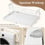 Lifewit Washer Dryer Countertop with Adjustable Shelf, Splice Sort, 54... - Image 3