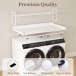 Lifewit Washer Dryer Countertop with Adjustable Shelf, Splice Sort, 54... - Image 5