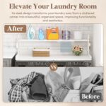 Lifewit Washer Dryer Countertop with Adjustable Shelf, Splice Sort, 54... - Image 6