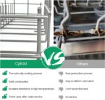 W10728159 Dishwasher Decrease Rack with Wheels, Match for Kitchenaid Dishwa... - Image 6