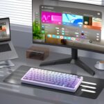 MageGee LIGHT75 Wi-fi Creamy Keyboard, Gasket Construction Sizzling Swappab... - Image 7