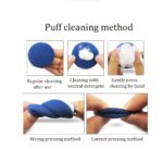 4PCS Air Cushion Puff Make-up Sponge For BB CC Cream Contour Facial Smo... - Image 4