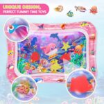 Infinno Tummy Time Mat Premium Child Water Play Mat for Infants and Tod... - Image 3