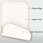 Pet Feeding Mat [Warped Resistant Raised Edge], Water-Proof Silicone P... - Image 3