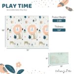 Dream On Me Play Time Reversible Child Play Mat Foldable Additional Giant Th... - Image 4