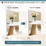 Lavatory Mirrors for Wall Beveled, 28"x36" Frameless Lavatory Vainness M... - Image 4