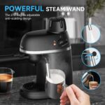 Espresso Machine, 3.5 Bar Espresso & Cappuccino Machine with Steam Wand,... - Image 4