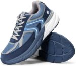 FitVille Further Extensive Sneakers for Males, Extensive Strolling Sneakers Extensive Width Casua... - Image 8