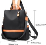Backpack Purse for Ladies, Anti Theft Backpack Vogue Backpack Purse, ... - Image 3