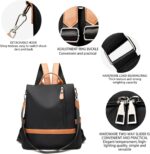 Backpack Purse for Ladies, Anti Theft Backpack Vogue Backpack Purse, ... - Image 4
