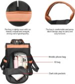 Backpack Purse for Ladies, Anti Theft Backpack Vogue Backpack Purse, ... - Image 5