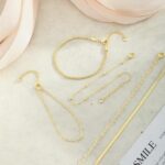 BERISO Gold Bracelets for Ladies, Elegant Adjustable 14K Gold Plated Br... - Image 7