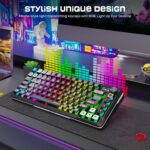 Redragon Wi-fi Mechanical Gaming Keyboard - Gasket-Mounted RGB Again... - Image 4