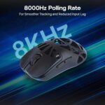 EPOMAKER Carbon X Wi-fi Gaming Mouse, 400 to 30,000 DPI Adjustable,... - Image 5