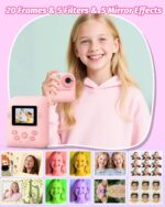 Youngsters Digital camera Prompt Print Photograph, Transportable Thermal Printing Digital camera Toy ... - Image 5