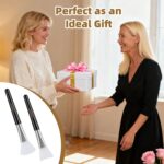 LORMAY 2 Pcs Silicone Face Masks Brush Applicator for Facial Mud, Clay ... - Image 5