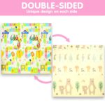 Bammax X-Massive Waterproof & Foldable Child Play Mat - 70" x 78" Reversi... - Image 6