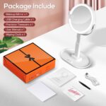 B Magnificence Planet Make-up Mirror with Lights, Lighted Magnifying Mirror 3... - Image 6