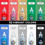 Tulip Glitter Puff Paint Pack, Everlasting Multi-Floor Craft Paint for... - Image 3